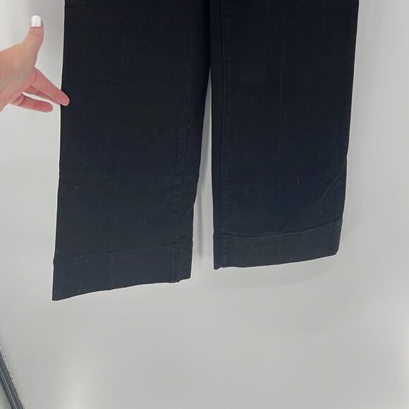 J. Crew Women's Low-rise denim trouser in 1996 semi-stretch - Black - 23P NWT - Picture 3 of 7